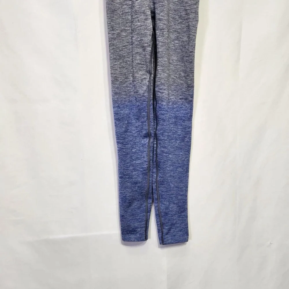 Lululemon Balance and Resist Ombre Blue and Gray Catsuit One Piece Size 6